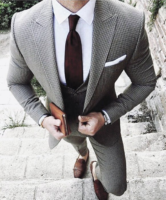 Top 40 besten Charcoal Grey Suit Brown Schuhe Styles für Männer - Modische Kleidung  
