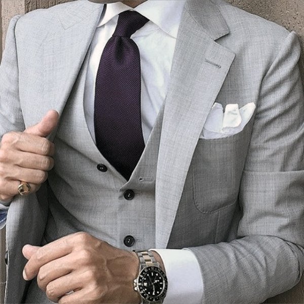 70 graue Anzug Stile für Männer - klassische männliche Mode-Ideen  