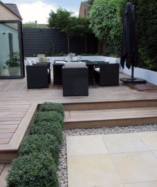Top 60 besten Backyard Deck Ideen - Holz und Composite-Terrassendielen Designs  