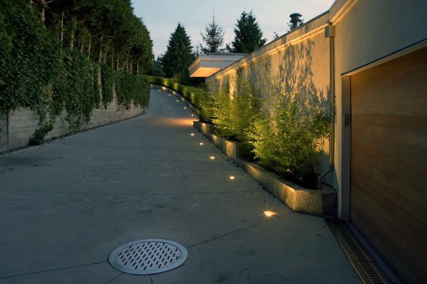 Top 40 besten Einfahrt Beleuchtung Ideen - Landschaftsbau Designs  