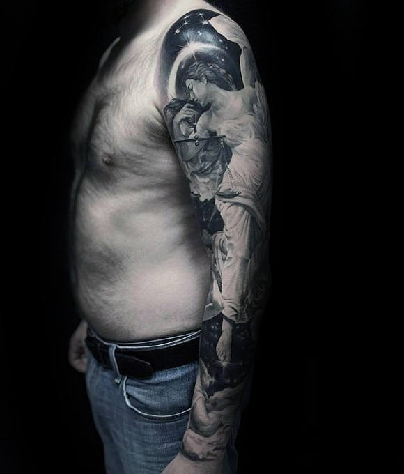 60 Super Sleeve Tattoos für Männer - Maskuline Design-Ideen  