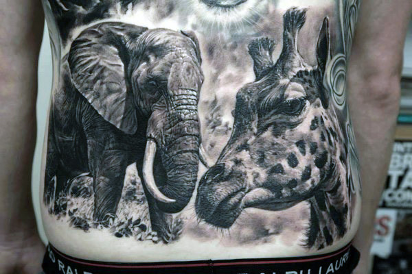 100 Elefant Tattoo Designs für Männer - Think Big  