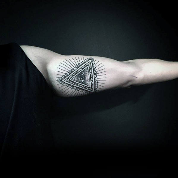 60 Eye Of Providence Tattoo Designs für Männer - Manly Ink Ideen  