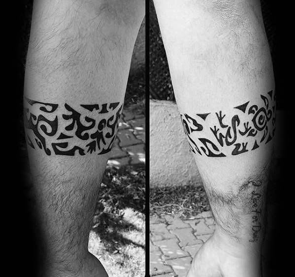 50 Tribal Armband Tattoo Designs für Männer - Maskulin Ink Ideen  