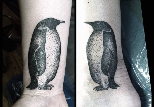 50 Pinguin-Tätowierungs-Entwürfe für Männer - Wasservogel-Tinten-Ideen  