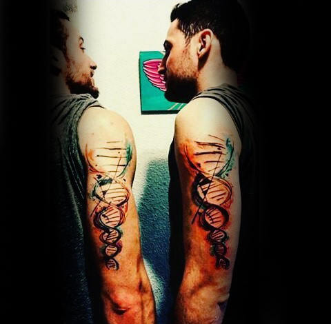 60 Brother Tattoos für Männer - Maskuline Design-Ideen  