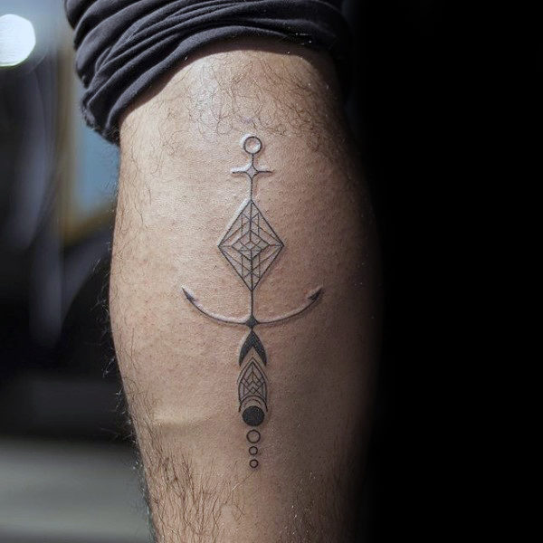 90 Minimalist Tattoo Designs für Männer - einfache Tinte Ideen  