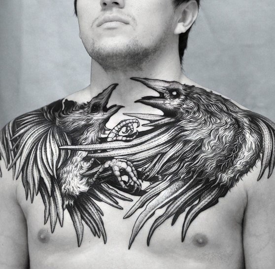 90 Große Tattoos für Männer - Giant Ink Design-Ideen  