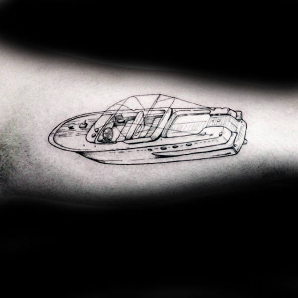 90 Minimalist Tattoo Designs für Männer - einfache Tinte Ideen  