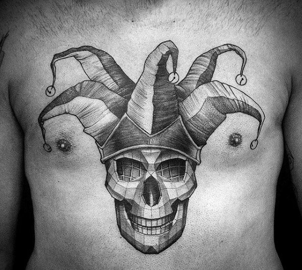 50 3D Skull Tattoo Designs für Männer - Cool Cranium Ink Ideen  