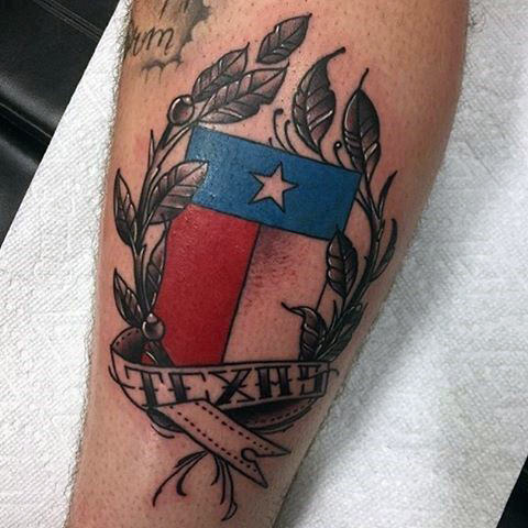 70 Texas Tattoos für Männer - Lone Star State Design-Ideen  