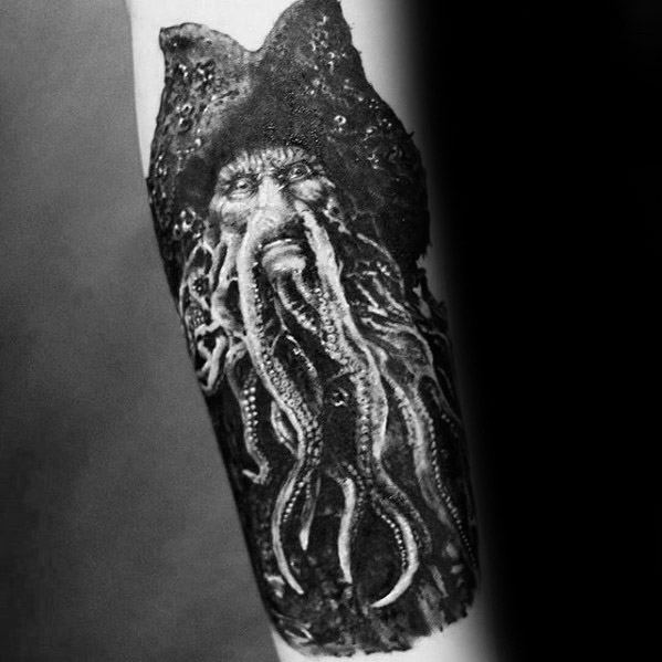 60 Davy Jones Tattoo Designs für Männer - Sailors Devil Ink Ideen  