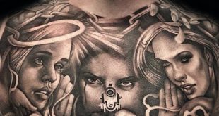 90 Chicano Tattoos für Männer - Cultural Ink Design-Ideen  