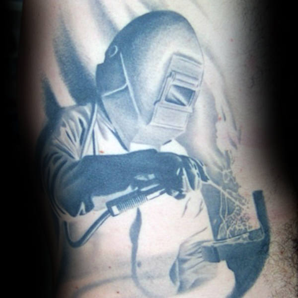 80 Schweiß Tattoos für Männer - Industrial Ink Design-Ideen  