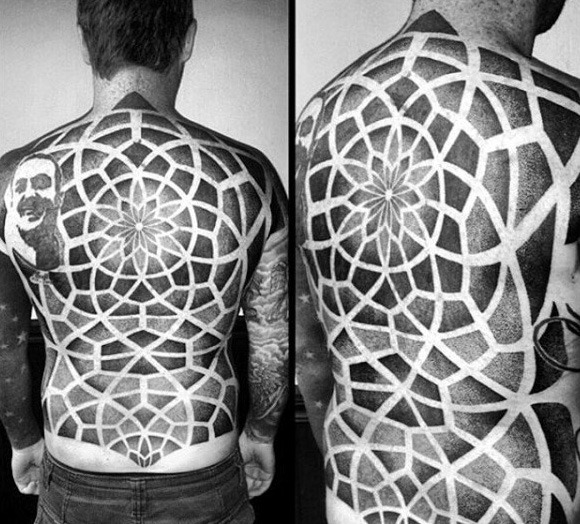 100 Heilige Geometrie Tattoo Designs für Männer - Der Bauplan der Natur  