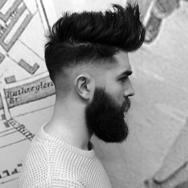 75 Männer mittleren Frisuren für dickes Haar - Manly Cut Ideen  