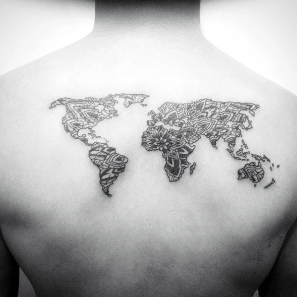 70 Fernweh Tattoo-Designs für Männer - Reisen inspiriert Tinte Ideen  