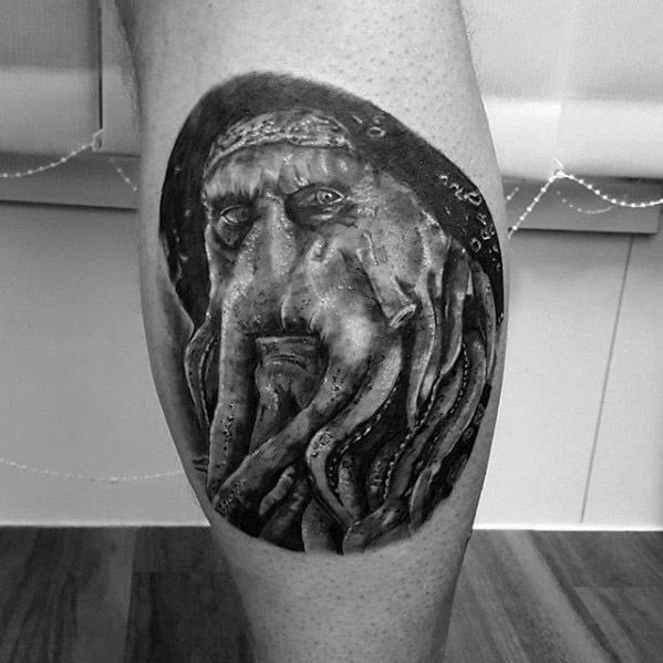 60 Davy Jones Tattoo Designs für Männer - Sailors Devil Ink Ideen  