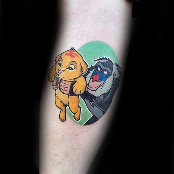 70 Cartoon Tattoos für Männer - Animation Ink Design-Ideen  