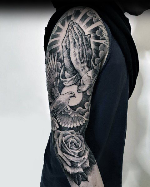 90 Große Tattoos für Männer - Giant Ink Design-Ideen  