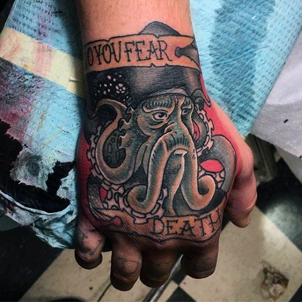 60 Davy Jones Tattoo Designs für Männer - Sailors Devil Ink Ideen  