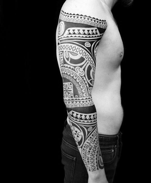 60 Super Sleeve Tattoos für Männer - Maskuline Design-Ideen  