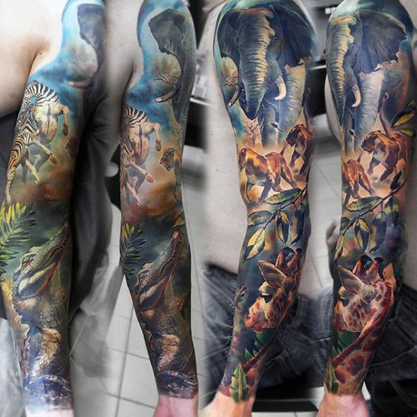 60 Epic Tattoo Designs für Männer - Legendäre Tinte Ideen  