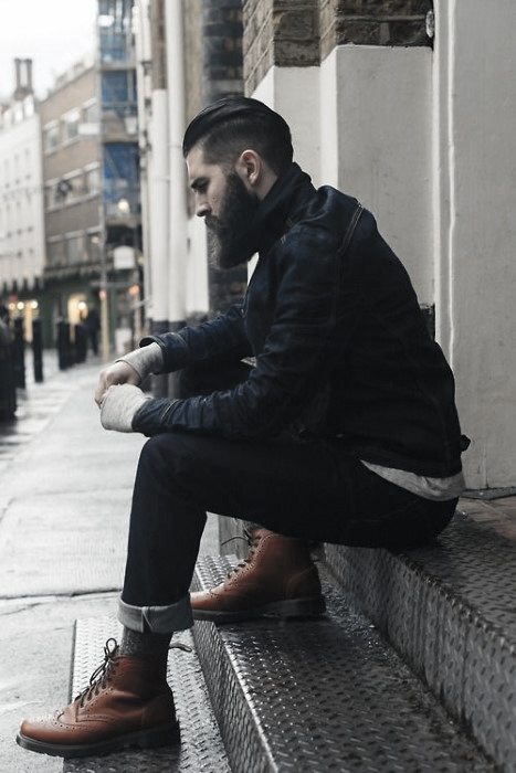 Wie trägt man Stiefel für Männer - 50 Stil und Mode-Ideen  