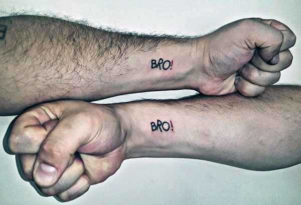 60 Brother Tattoos für Männer - Maskuline Design-Ideen  