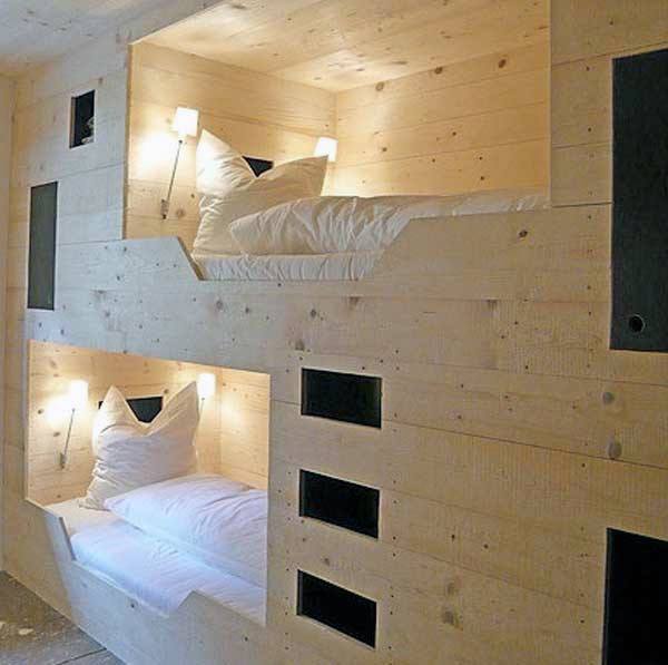 Top 70 besten Etagenbett Ideen - platzsparende Schlafzimmer-Designs  