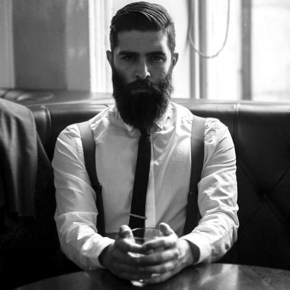 50 kurze Haare mit Bart Stile für Männer - Sharp Grooming Ideen  