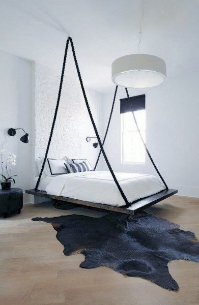 Top 50 besten hängenden Bett Ideen - Garten im Schlafzimmer Komfort  