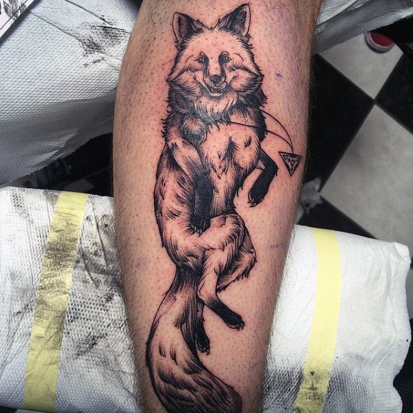 100 Fox Tattoo Designs für Männer - schlaue Tinte Inspiration  