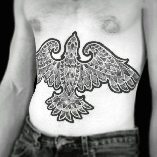Top 100 besten Bauch Tattoos für Männer männliche Ideen Mann Stil