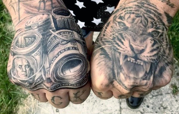 50 Geld Tattoos für Männer - eine Fülle von maskulinen Design-Ideen  
