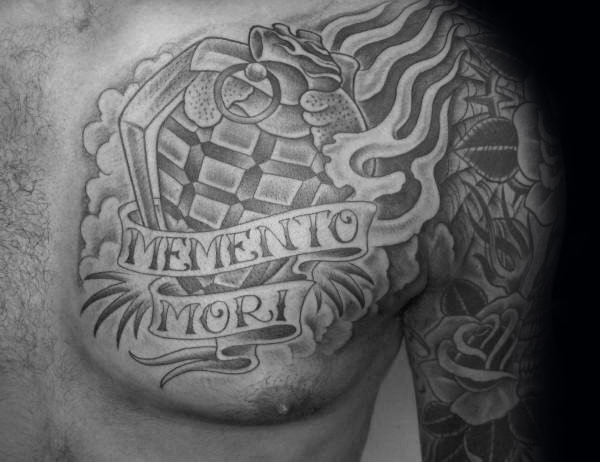 60 Memento Mori Tattoo Designs für Männer - Manly Ink Ideen  