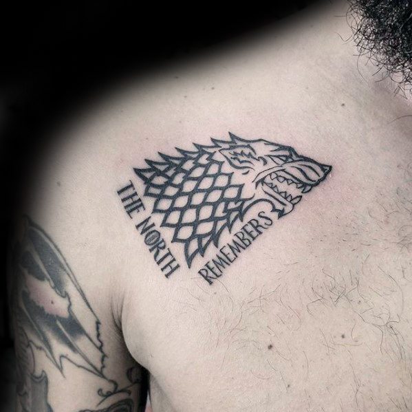 80 Game Of Thrones Tattoo Designs für Männer - Westeros Ink Ideen  