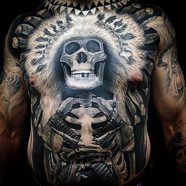 Top 100 besten Bauch Tattoos für Männer männliche Ideen Mann Stil