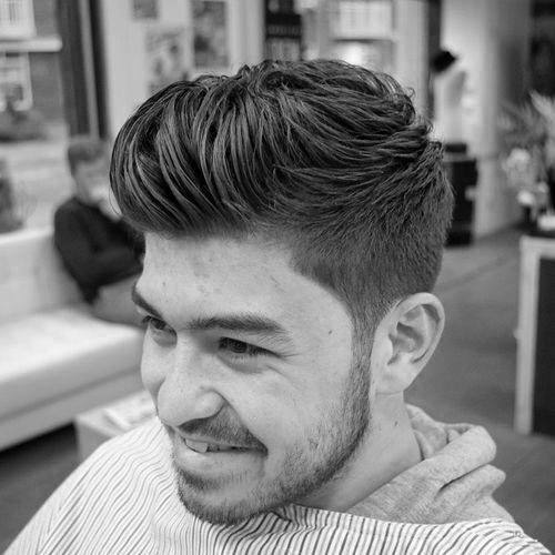 Quiff Haircut für Männer - 40 männliche voluminöse Frisuren  