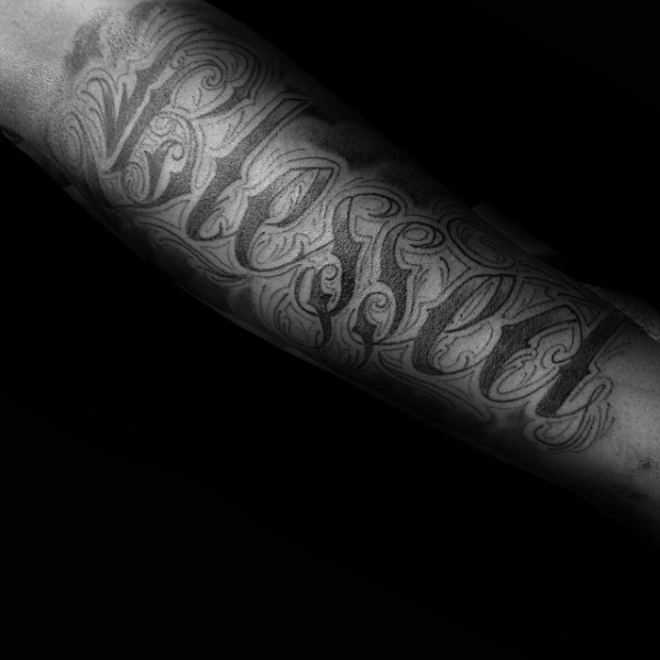 60 gesegnete Tattoos für Männer - biblische Schriftzug Design-Ideen  