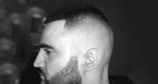 High And Tight Haircut für Männer - eine männliche beherrschende Stil  