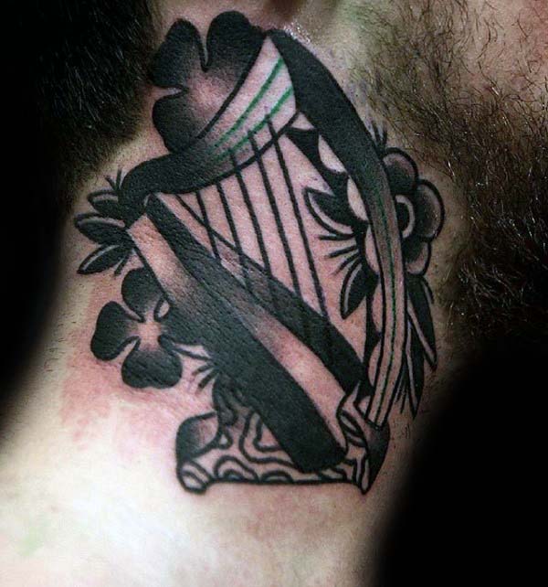 70 irische Tattoos für Männer - Irland inspirierte Design-Ideen  