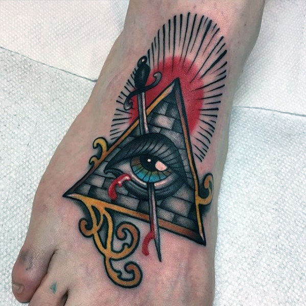 60 Eye Of Providence Tattoo Designs für Männer - Manly Ink Ideen  