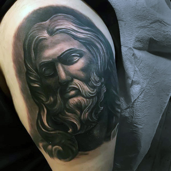 100 Jesus Tattoos für Männer - Cool Savior Ink Design-Ideen  