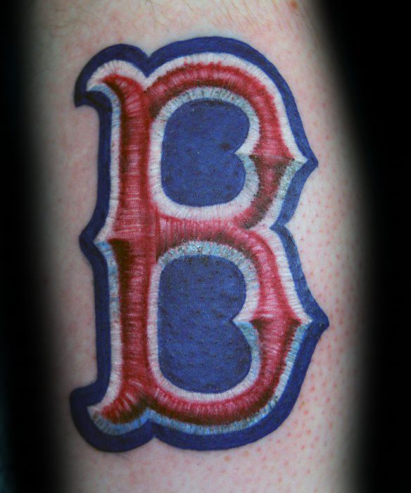 60 Boston Red Sox Tattoos für Männer - Baseball-Tinte Ideen  