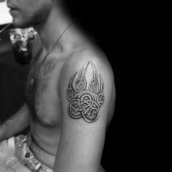 20 keltische Bär Tattoo Designs für Männer - Tribal Ink Ideen  