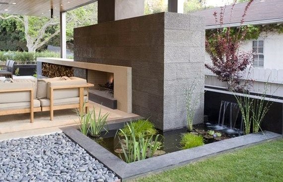 Top 50 besten Hinterhof Teich Ideen - Outdoor Water Feature Designs  