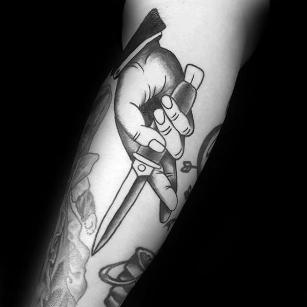 50 Switchblade Tattoo Designs für Männer - Sharp Ink Ideen  