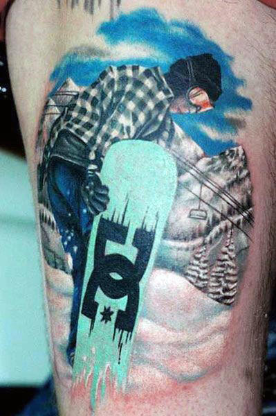 70 Oberschenkel Tattoos für Männer - Manly Ink Designs  