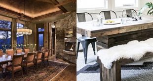 Top 40 besten rustikalen Esszimmer Ideen - Vintage Home Interior Designs  